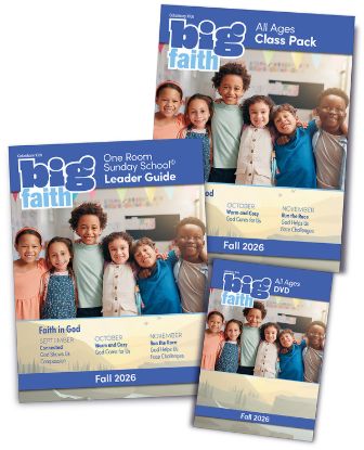 Picture of Cokesbury Kids Big Faith Fall 2026 One Room Sunday School Leader Kit
