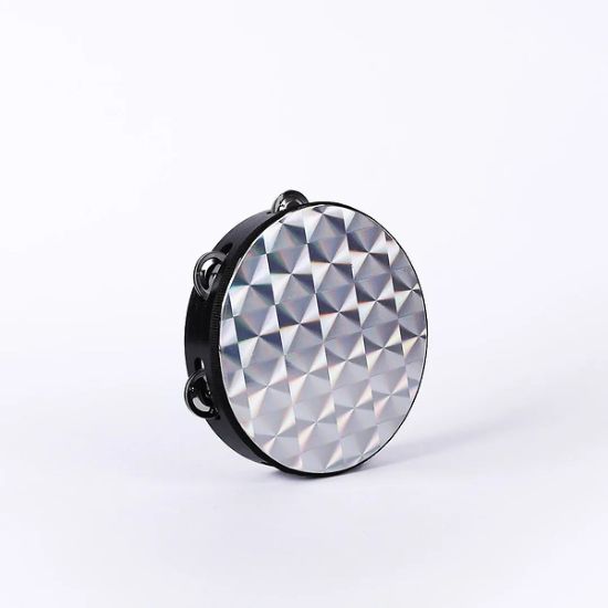Picture of Silver Starburst Single Row Tambourine - 8"