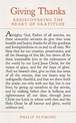 Picture of Giving Thanks