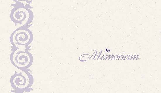 Picture of In Memoriam Cards [Pack of 25]
