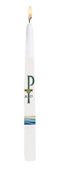 Picture of Baptism by Water and the Holy Spirit Candle - Taper