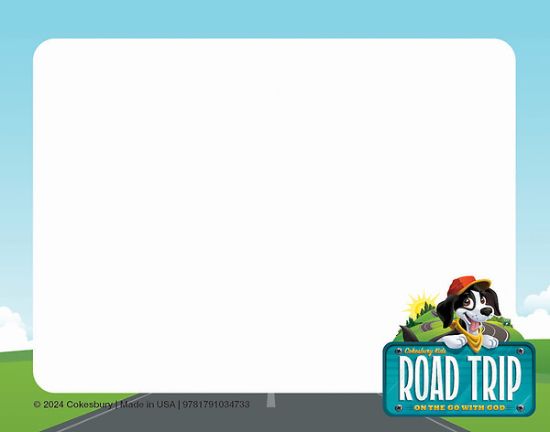 Picture of VBS 2025 Road Trip Nametag Cards (Pkg of 24)