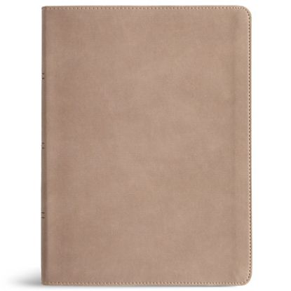 Picture of KJV Single-Column Wide-Margin Bible, Sand Leathertouch