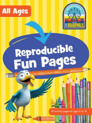Picture of VBS 2027 On the Boardwalk All Ages Reproducible Fun Pages