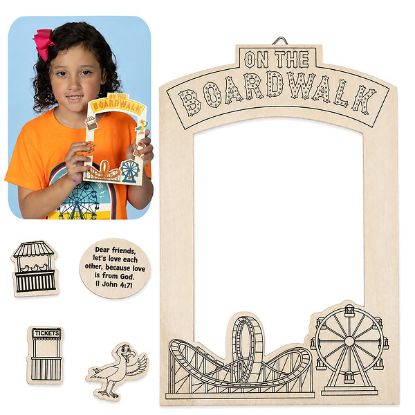 Picture of VBS 2027 On the Boardwalk Wooden Picture Frame (Pkg of 12)