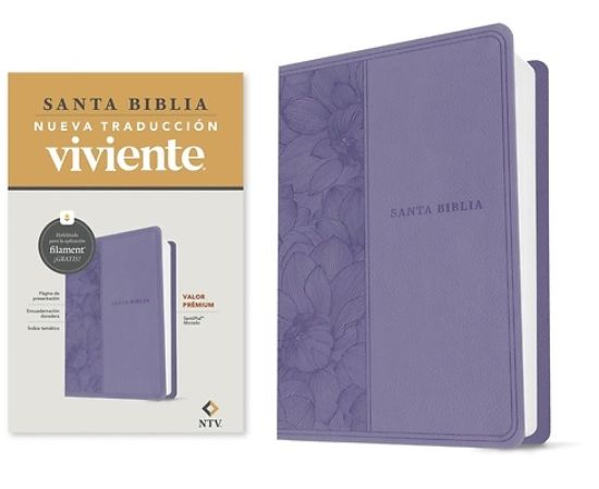 Picture of Biblia Valor Prémium Ntv Con Filament (Sentipiel, Púrpura)