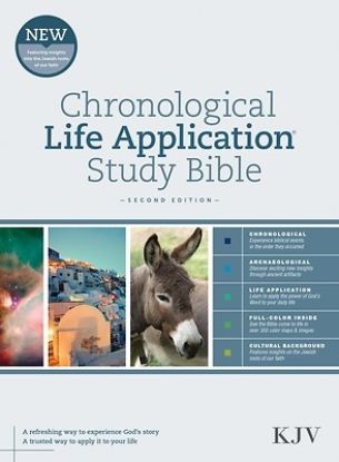 Picture of KJV Chronological Life Application Study Bible, Second Edition (Hardcover)