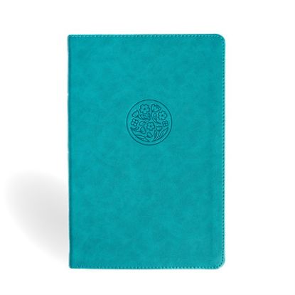 Picture of NASB Giant Print Reference Bible, Teal Leathertouch, Indexed
