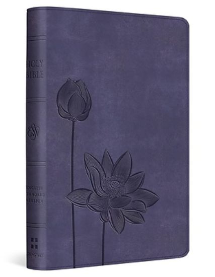 Picture of ESV Compact Bible (Trutone, Lavender, Bloom Design)