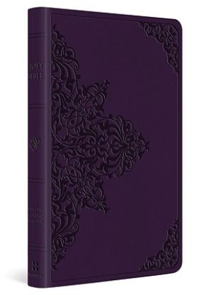 Picture of ESV Large Print Value Thinline Bible (Trutone, Lavender, Filigree Design)