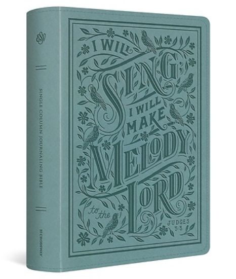 Picture of ESV Single Column Journaling Bible, Large Print (Trutone, Paris Sky, Judges 5