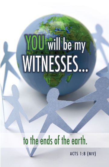 Picture of You Will Be My Witnesses Missions Bulletin