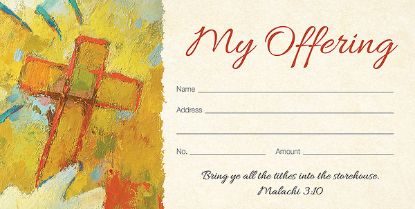 Picture of Bring Ye all the Tithes Offering Envelope