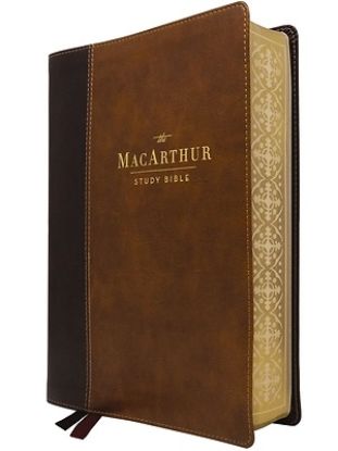 Picture of Nasb, MacArthur Study Bible, Brown Leathersoft, 1995 Text, Comfort Print, Limited Edition