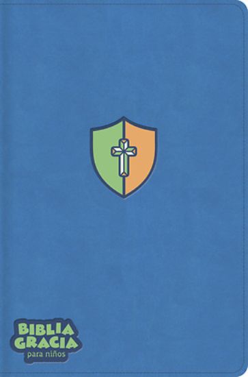 Picture of Rvr 1960 Biblia Gracia Para Niños, Azul, Símil Piel