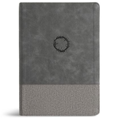 Picture of CSB Super Giant Print Reference Bible, Optimal Type, Digital Study Edition, Charcoal Leathertouch