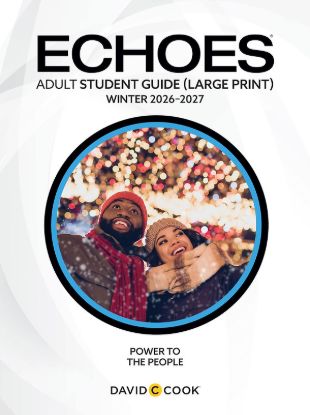 Picture of Echoes Adult Student Book Large Print Winter