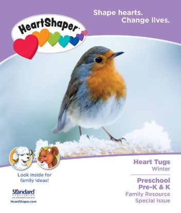 Picture of Heartshaper Preschool-PreK-K Heart Tugs Take Home Papers PK5 Winter