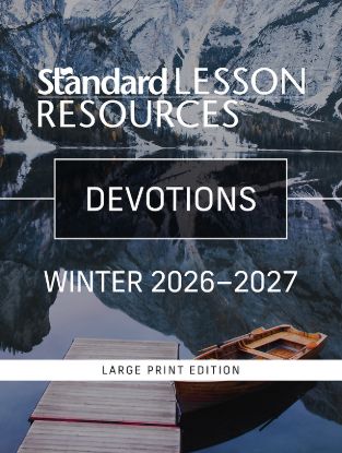 Picture of Standard Lesson Quarterly Adult Devotions Large Print Winter