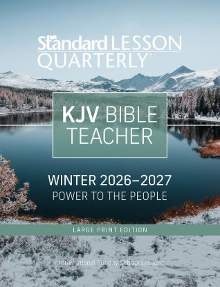 Picture of Standard Lesson Quarterly KJV Adult Teacher Book Large Print Winter