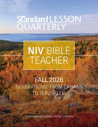 Picture of Standard Lesson Quarterly NIV Adult Teacher Book Fall