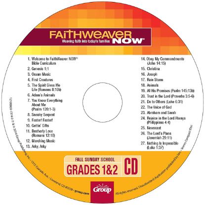 Picture of FaithWeaver NOW Grades 1-2 CD Fall 2026