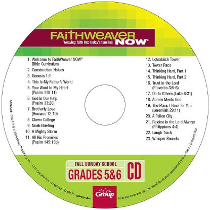 Picture of FaithWeaver NOW Grades 5-6 CD Fall 2026