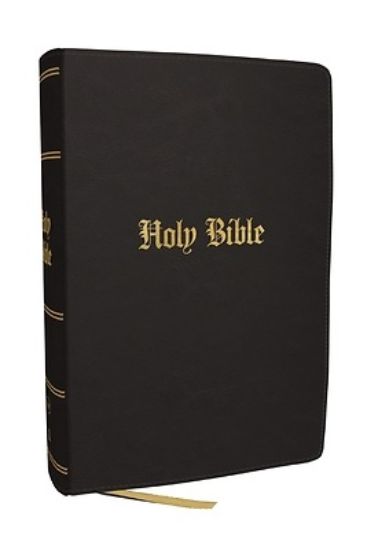 Picture of KJV Compact Large Print Bible, Black Leathersoft, Red Letter, Comfort Print