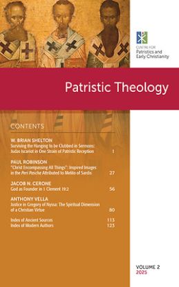 Picture of Patristic Theology, Volume 2