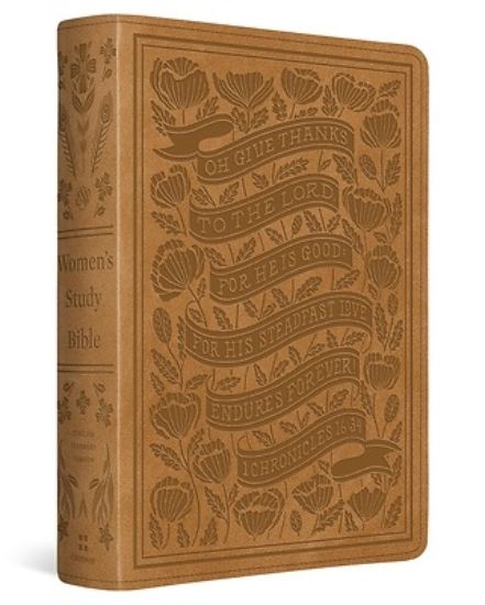 Picture of ESV Women's Study Bible (Trutone, Nubuck Caramel, 1 Chronicles 16