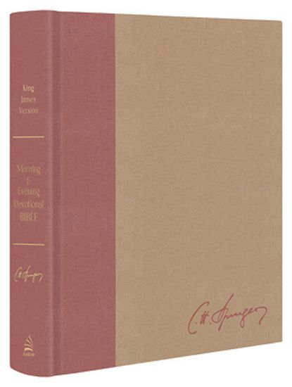 Picture of Charles Spurgeon's Morning & Evening Devotional Bible KJV [Women's Cover]