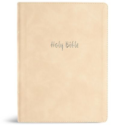 Picture of CSB Verse-By-Verse Reference Bible, Digital Study Edition, Cream Leathertouch