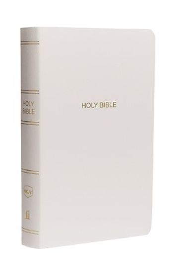 Picture of NKJV, Gift and Award Bible, Leather-Look, White, Red Letter Edition