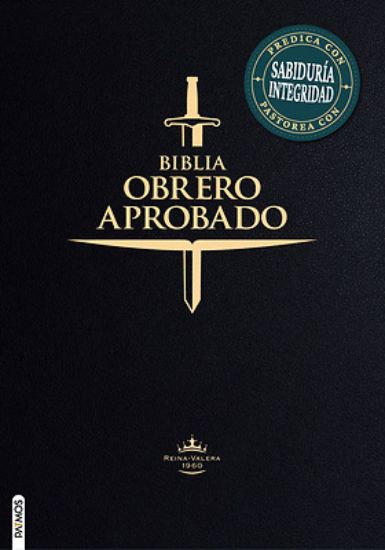 Picture of Biblia Obrero Aprobado (Imitación Piel Negro) / Approved Worker Bible (Imitation Black Leather)