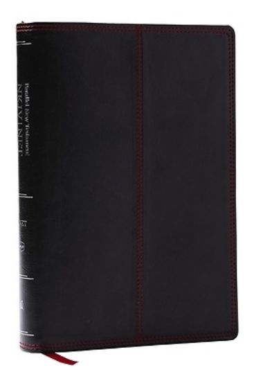 Picture of Nkjv-Net Parallel New Testament with Net Translators' Notes, Black Leathersoft, Red Letter, Comfort Print