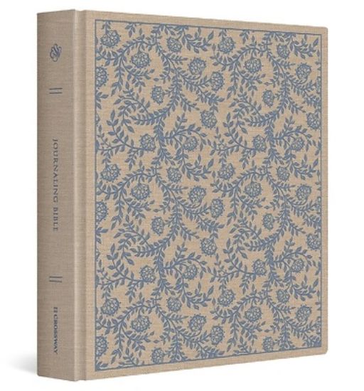 Picture of ESV Journaling Bible, Red Letter (Cloth Over Board, Flowers Design)