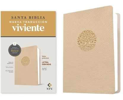Picture of Biblia Valor Prémium Ntv, Letra Grande Con Filament (Sentipiel, Café Claro)