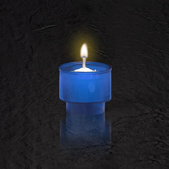 Picture of Blue Disposable Votive Light (Package of 144)