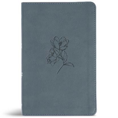 Picture of CSB Personal Size Bible, Digital Study Edition, Blue Leathertouch