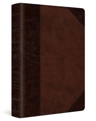 Picture of ESV Personal Size Reference Bible (Trutone, Brown/Walnut, Portfolio Design)