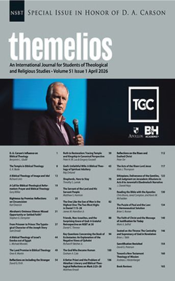 Picture of Themelios, Volume 51, Issue 1