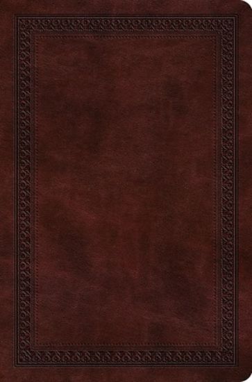 Picture of ESV Value Compact Bible (Trutone, Mahogany, Border Design)