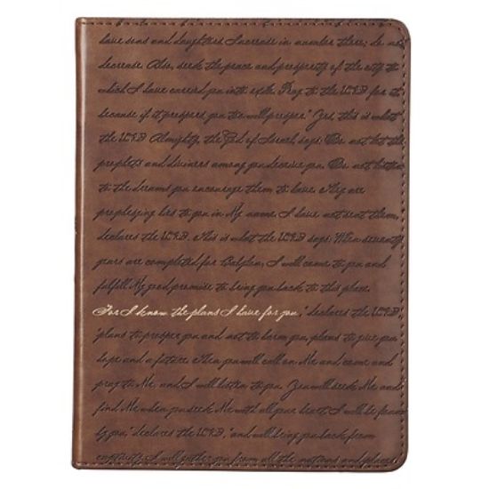Picture of Journal Handy Brown for I Know the Plans