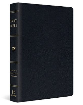 Picture of ESV Personal Size Reference Bible, Red Letter (Genuine Leather, Black)