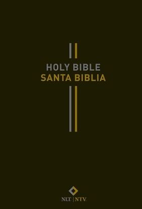 Picture of Bilingual Bible / Biblia Bilingüe Nlt/Ntv (Hardcover, Black)