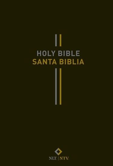 Picture of Bilingual Bible / Biblia Bilingüe Nlt/Ntv (Hardcover, Black)