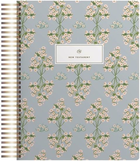 Picture of ESV Spiral-Bound Journaling Bible, New Testament (Hardcover, Cover Artwork by Lulie Wallace)