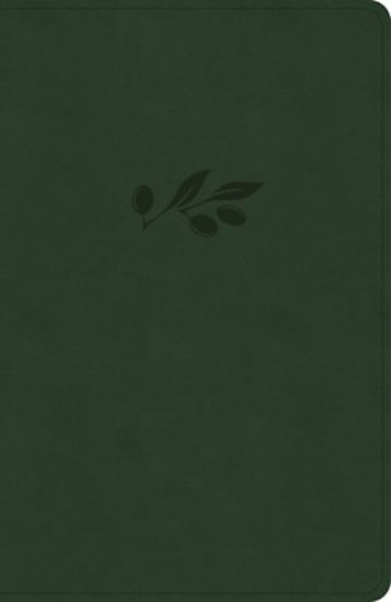 Picture of NASB Verse-By-Verse Reference Bible, Olive Leathertouch