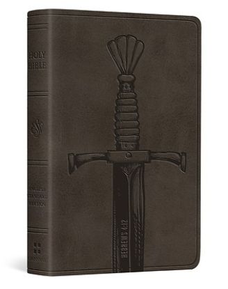 Picture of ESV Vest Pocket New Testament with Psalms and Proverbs, Red Letter (Trutone, Silver, Sword Design)