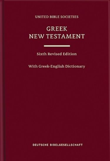 Picture of Greek New Testament (Ubs6) with Greek-English Dictionary (Hardcover)